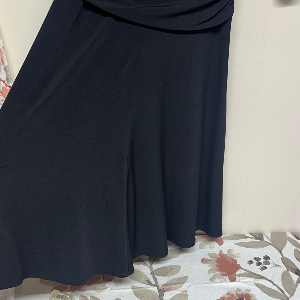 AGB Classic Black Midi Dress - Picture 9 of 9